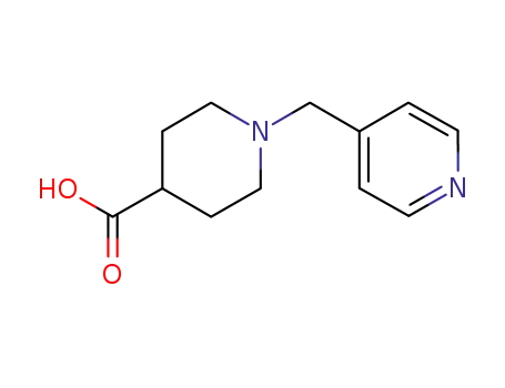 Molecular Structure of 774531-43-0 (1-(4-PYRIDINYLMETHYL)PIPERIDINE-4-CARBOXYLIC ACID)