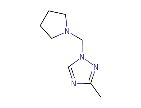 3-Methyl-1-pyrrolidin-1-ylmethyl-1H-[1,2,4]triazole