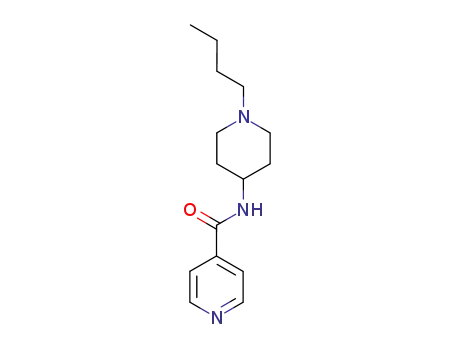 Molecular Structure of 77954-39-3 (1-butyl-isonicotinoylpiperidine)