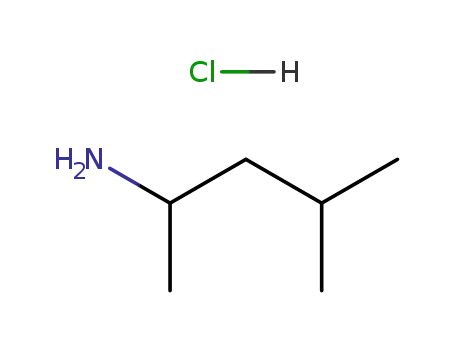 Molecular Structure of 71776-70-0 (4-Methyl-2-pentanamine hydrochloride)
