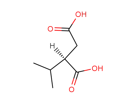 Molecular Structure of 1187-69-5 (Butanedioic acid, (1-methylethyl)-, (R)-)