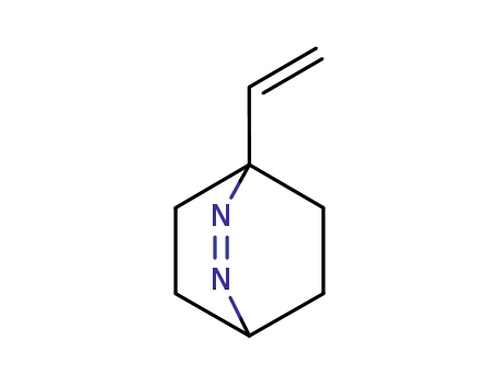 Molecular Structure of 71647-32-0 (2,3-Diazabicyclo[2.2.2]oct-2-ene, 1-vinyl-)