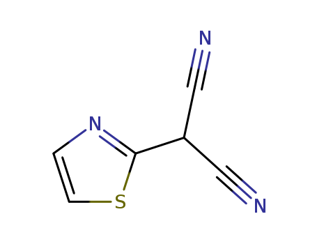 Propanedinitrile,  2-thiazolyl-  (9CI)(71681-34-0)