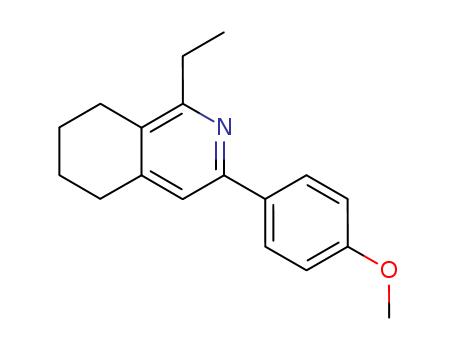 Isoquinoline,1-ethyl-5,6,7,8-tetrahydro-3-(4-methoxyphenyl)-