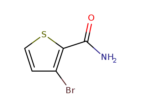 Molecular Structure of 78031-18-2 (3-BROMOTHIOPHENE-2-CARBOXAMIDE)