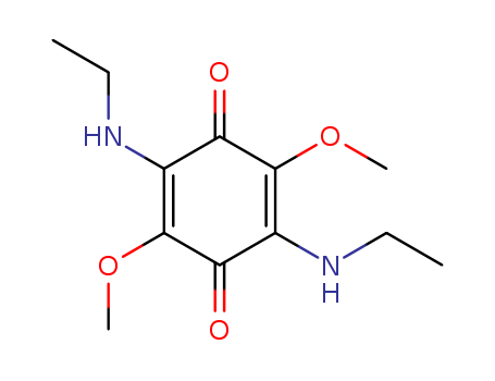 2,5-Cyclohexadiene-1,4-dione,2,5-bis(ethylamino)-3,6-dimethoxy- cas  7180-90-7