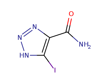 1H-1,2,3-Triazole-4-carboxamide,5-iodo- cas  7229-18-7