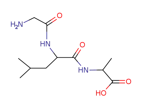 Molecular Structure of 78681-93-3 (GLY-DL-LEU-DL-ALA)