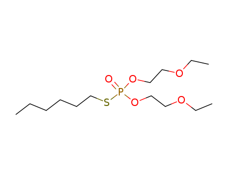 72197-92-3,O,O-bis(2-ethoxyethyl) O-(1-methylpentyl) thiophosphate,