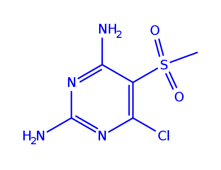 78744-33-9,6-chloro-5-(methylsulfonyl)pyrimidine-2,4-diamine,