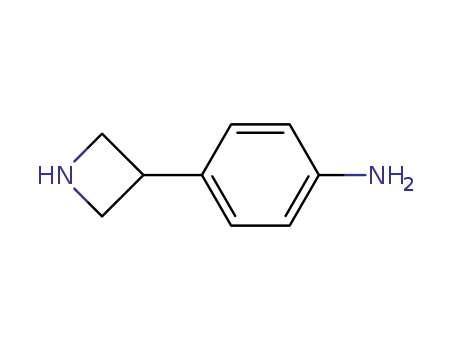 Molecular Structure of 7215-04-5 (4-(azetidin-3-yl)aniline)
