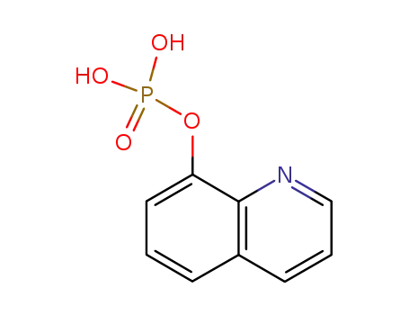 Molecular Structure of 7220-39-5 (quinolin-8-yloxyphosphonic acid)