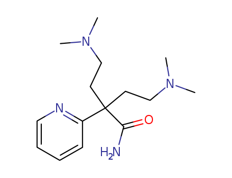 71824-58-3,4-(dimethylamino)-2-[2-(dimethylamino)ethyl]-2-pyridin-2-ylbutanamide,