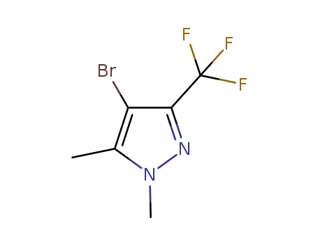 4-Bromo-1,5-Dimethyl-3-(Trifluoromethyl)-1H-Pyrazole