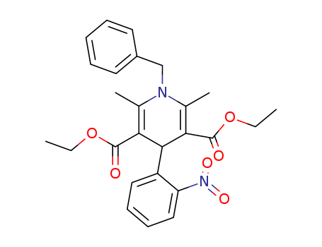 72284-54-9,diethyl 1-benzyl-2,6-dimethyl-4-(2-nitrophenyl)-1,4-dihydropyridine-3,5-dicarboxylate,