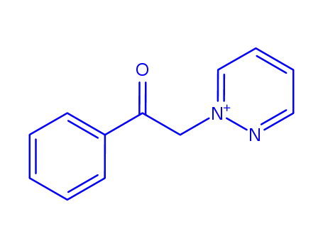 Molecular Structure of 785713-67-9 (Pyridazinium, 1-(2-oxo-2-phenylethyl)-)