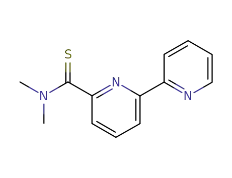 Molecular Structure of 78797-04-3 (N,N-dimethyl-6-pyridin-2-yl-pyridine-2-carbothioamide)