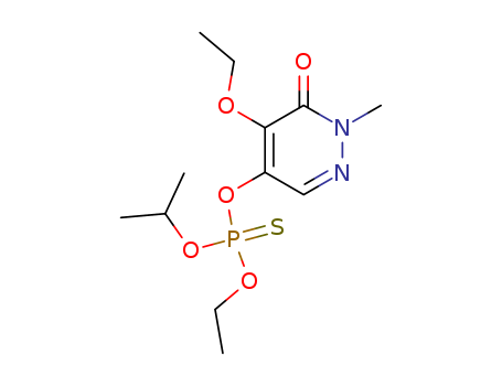 72306-01-5,O-(5-ethoxy-1-methyl-6-oxo-1,6-dihydropyridazin-4-yl) O-ethyl O-(1-methylethyl) thiophosphate,