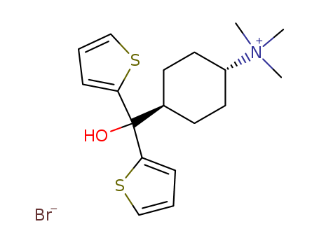 [4-[hydroxy(dithiophen-2-yl)methyl]cyclohexyl]-trimethylazanium bromide