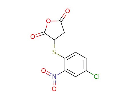 2,5-Furandione, 3-[(4-chloro-2-nitrophenyl)thio]dihydro-