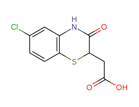 (6-CHLORO-3-OXO-3,4-DIHYDRO-2H-1,4-BENZOTHIAZIN-2-YL)ACETIC ACID