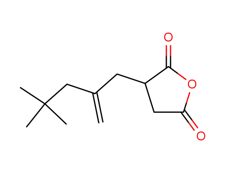 Molecular Structure of 72242-65-0 (3-(2-NEOPENTYLALLYL)TETRAHYDROFURAN-2,5-DIONE)