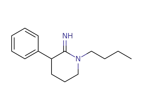 Molecular Structure of 7253-61-4 (1-butyl-3-phenyl-piperidin-2-imine)