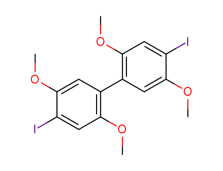 1,1'-Biphenyl,4,4'-diiodo-2,2',5,5'-tetramethoxy- cas  7249-38-9