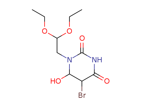 2,4(1H,3H)-Pyrimidinedione,5-bromo-1-(2,2-diethoxyethyl)dihydro-6-hydroxy- cas  7254-27-5