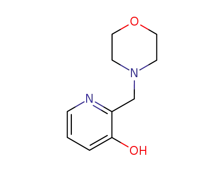Molecular Structure of 7254-12-8 (2-(morpholin-4-ylmethyl)pyridin-3-ol)