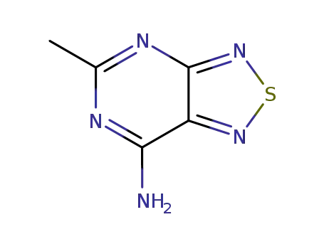 5-Methyl-[1,2,5]thiadiazolo[3,4-d]pyrimidin-7-amine