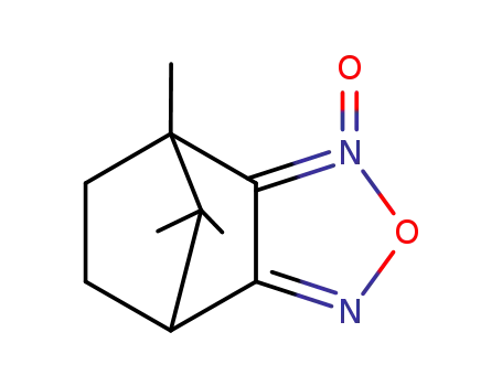 Molecular Structure of 7249-57-2 (7,8,8-trimethyl-4,5,6,7-tetrahydro-4,7-methano-2,1,3-benzoxadiazole 1-oxide)