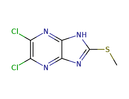 3,4-Dichloro-8-methylsulfanyl-2,5,7,9-tetrazabicyclo[4.3.0]nona-2,4,7,10-tetraene
