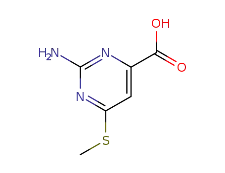 2-Amino-6-(methylsulfanyl)pyrimidine-4-carboxylic acid