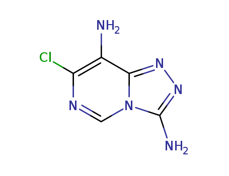 7252-17-7,7-chloro[1,2,4]triazolo[4,3-c]pyrimidine-3,8-diamine,