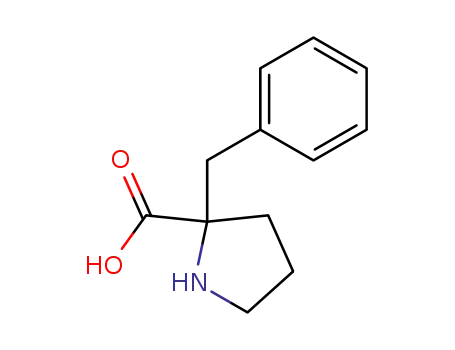 Molecular Structure of 637020-57-6 ((S)-ALPHA-BENZYL-PROLINE-HCL)