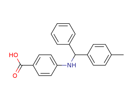 72417-91-5,4-{[(4-methylphenyl)(phenyl)methyl]amino}benzoic acid,