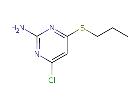 4-chloro-6-(propylsulfanyl)pyrimidin-2-amine