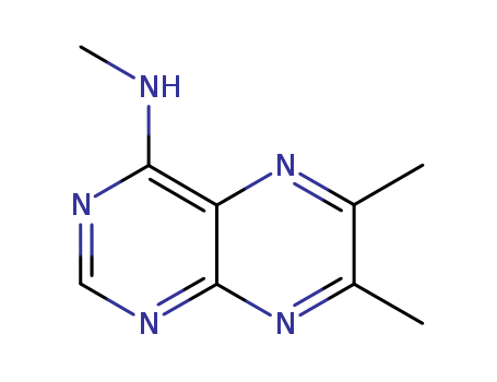 4-Pteridinamine,N,6,7-trimethyl- cas  7252-74-6