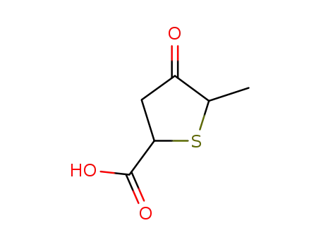 2-Thiophenecarboxylicacid,tetrahydro-5-methyl-4-oxo-(7CI,9CI)