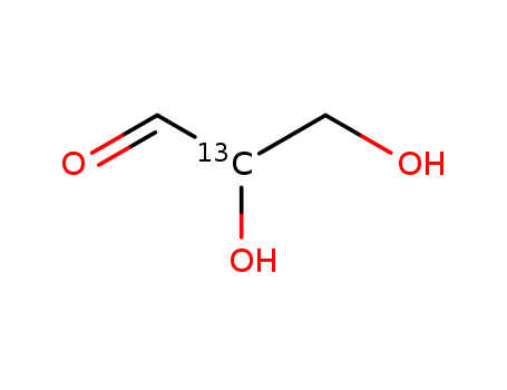 Propanal-2-13C,2,3-dihydroxy- (9CI)