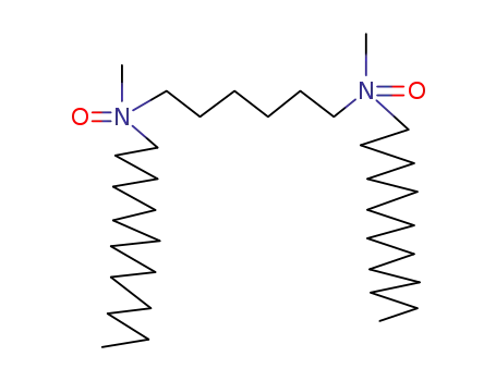 Molecular Structure of 71182-06-4 (hexane-1,6-diylbis[methyl(tetradecyl)amine oxide])