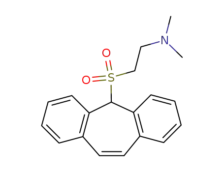 ETHYLAMINE, 2-((5H-DIBENZO(a,d)CYCLOHEPTEN-5-YL)SULFONYL)-N,N-DIMETHYL-