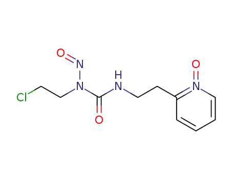 Molecular Structure of 72781-99-8 (1-(2-chloroethyl)-1-nitroso-3-[2-(1-oxidopyridin-2-yl)ethyl]urea)