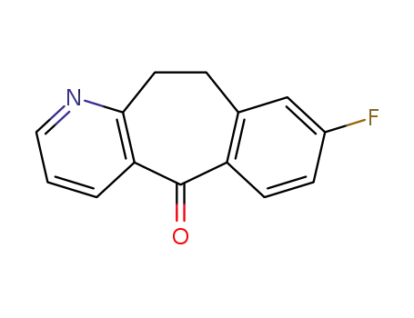8-FLUORO-10,11-DIHYDRO-BENZO[4,5]CYCLOHEPTA[1,2-B]PYRIDIN-5-ONE
