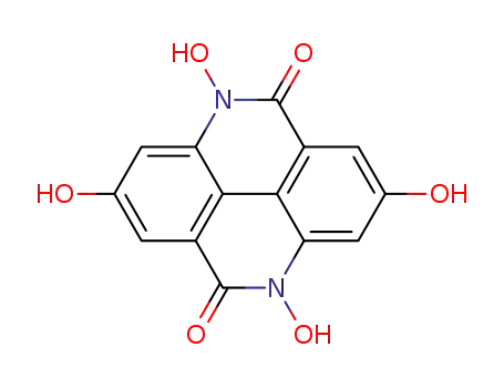 4,9-Dihydro-2,4,7,9-tetrahydroxy-pyrido(2,3,4,5-lmn)phenanthridine-5,10-dione