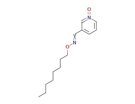 3-Pyridinecarboxaldehyde,O-octyloxime, 1-oxide