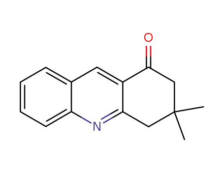 Molecular Structure of 72989-31-2 (3,3-Dimethyl-3,4-dihydroacridin-1(2H)-one)