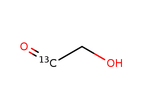 Acetaldehyde-1-13C,2-hydroxy- (9CI)