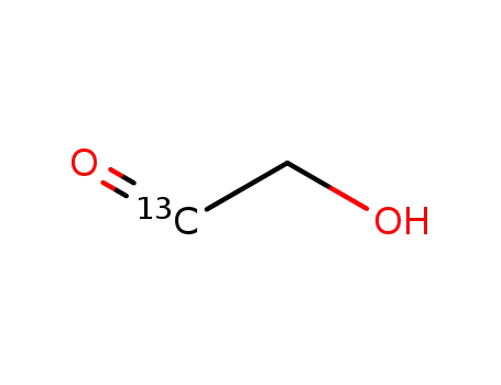 Molecular Structure of 71122-42-4 ([1-13C]GLYCOLALDEHYDE)